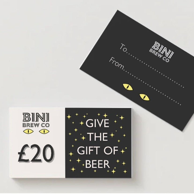 Bini Brew Co Gift Card