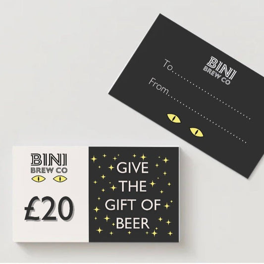Bini Brew Co Gift Card